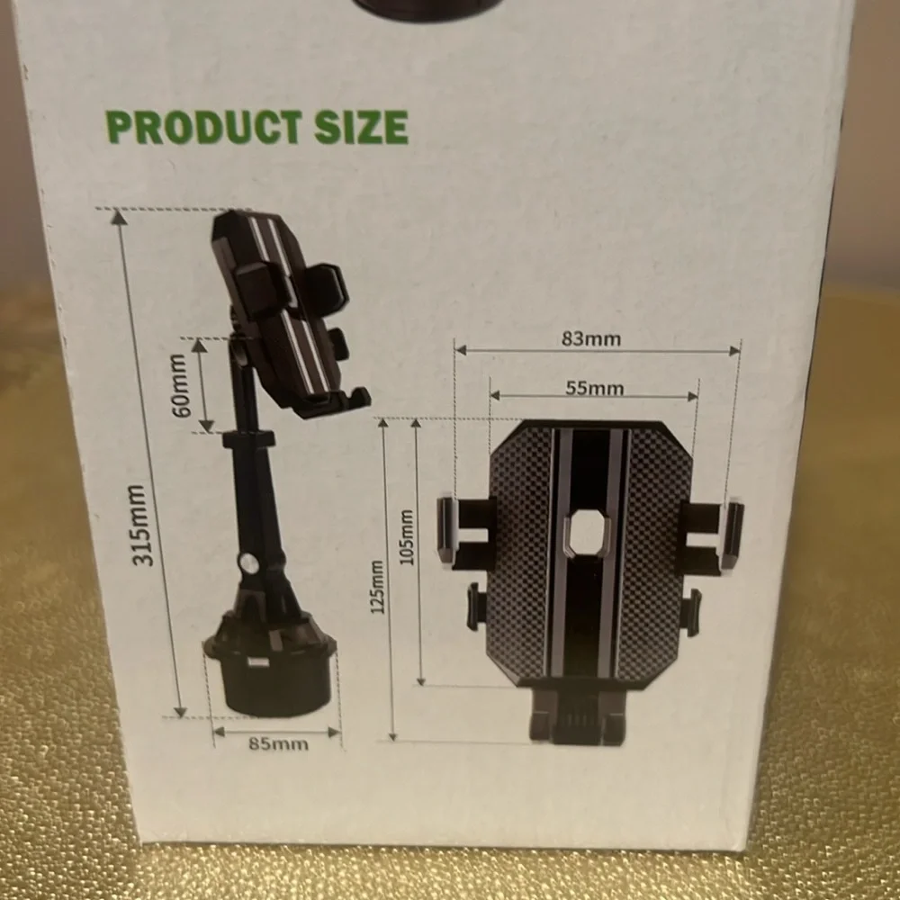 QBL Innovations Automatic Lock Cup Phone Holder